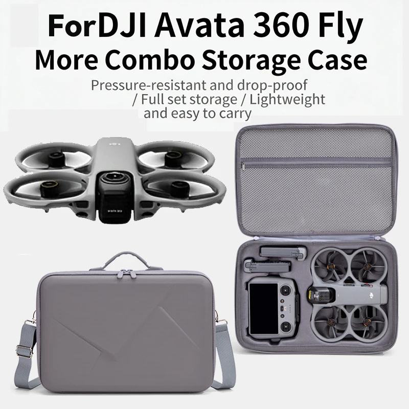Drone Hard Shell Case - Ударопрочный водонепроницаемый кейс-чемодан для DJI Avata