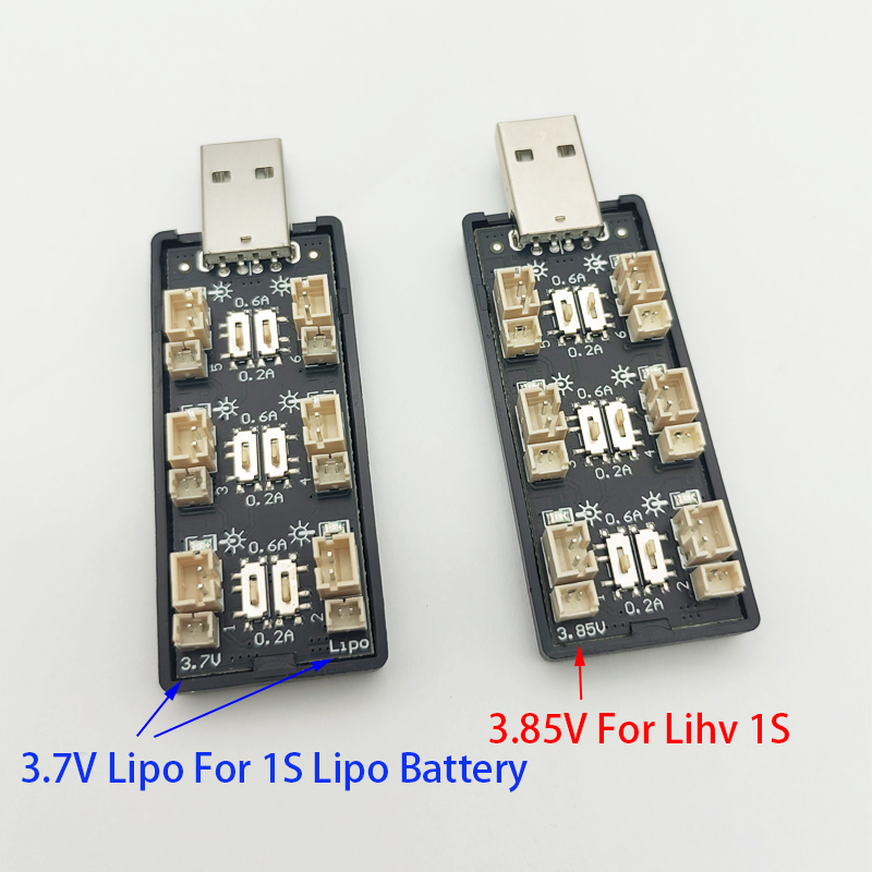 6CH USB 1S LiPo/LiHv 3,7 В/4,2 – обзор и цена Drone Battery Adapter