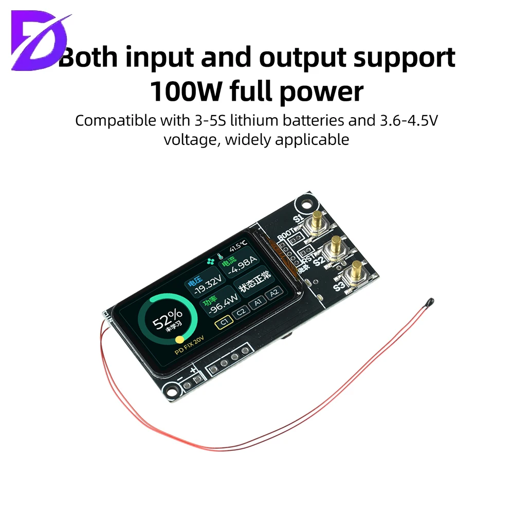 Модуль Power Bank 100W PD с TF – обзор и цена Drone Solar Charger